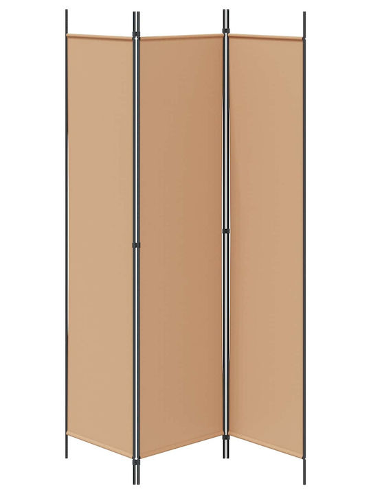 3-Панелен Параван Бежов 150 X 200 См Текстил 42039207 Бежов