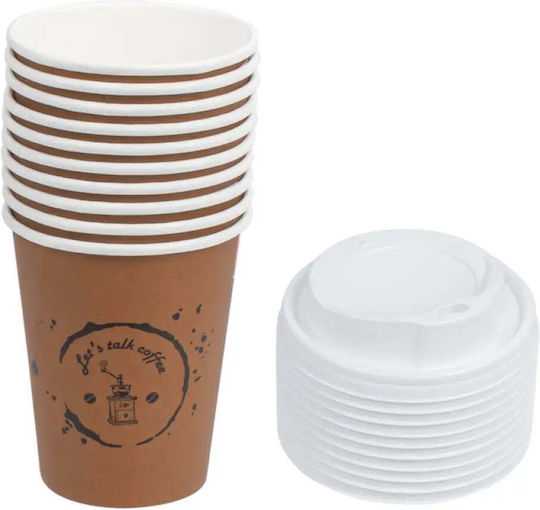 Картонени Чаши Капак 8oz Eco4home