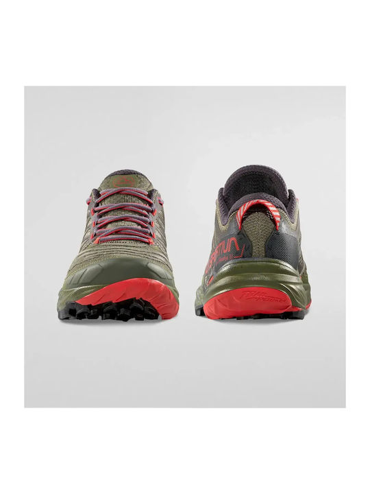 Akasha Ii Men's Trail Running Sport Shoes Cypress / Mountain Red