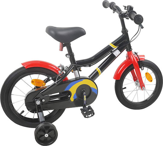 vidaXL 16" Παιδικό Ποδήλατo BMX Μαύρο