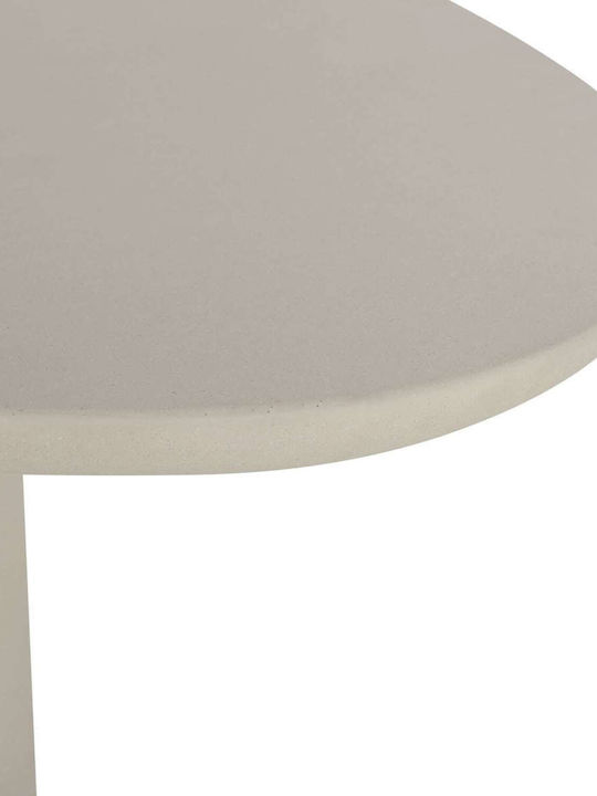 Esstisch aus Beton Beigefarben 240x100x75cm