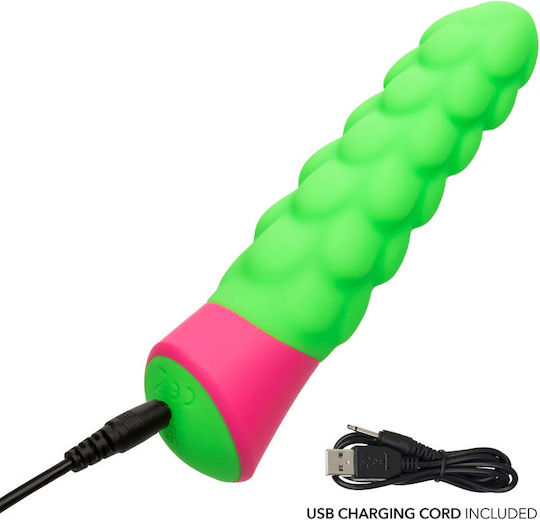 Calexotics Ripple Vibrator Κλασικός Δονητής Πράσινος