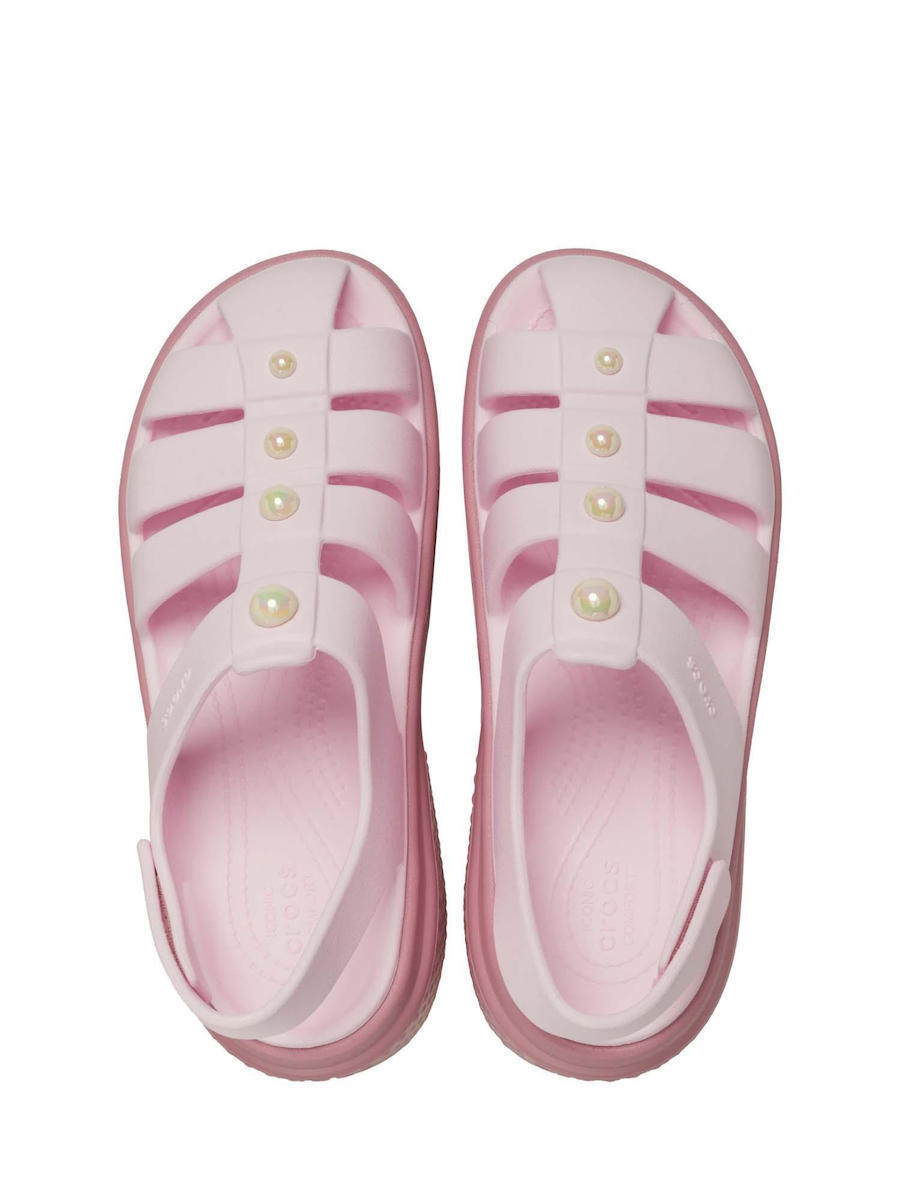 Crocs Stomp Fisherman Sandale Dama Roz 210979-6XX | Skroutz Romania