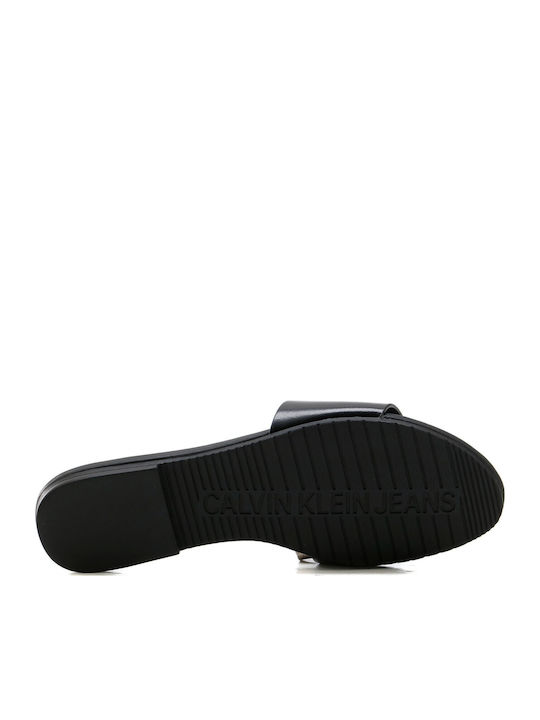 Women's Flat Sandals in Black Color