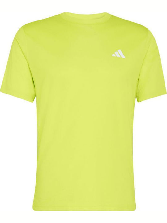 Essentials Base Sportliches T-Shirt Gelbes