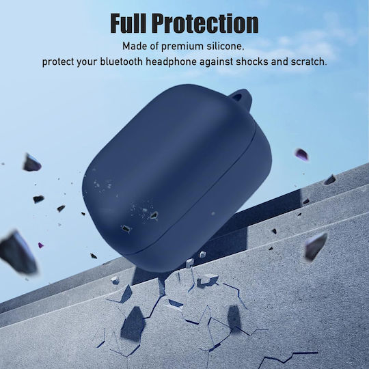 Techsuit Smooth Ultradünne Silikonhülle in Roter Farbe für Galaxy Buds4 / 4 Pro