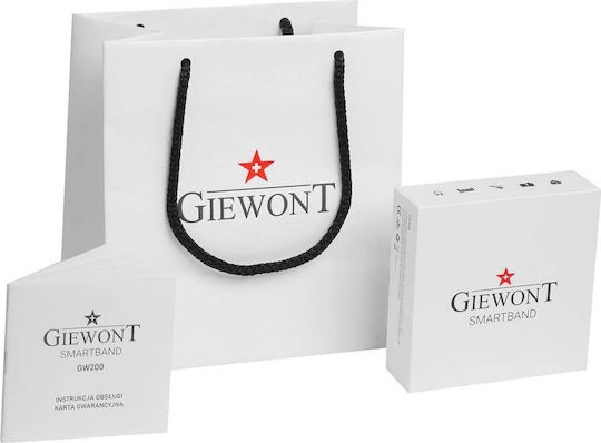 Giewont Gw200-4 Черен Розов Смартчасовник 2 Каишки