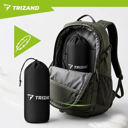 Trizand Self-Inflating Single Camping Sleeping Mat 40x40cm