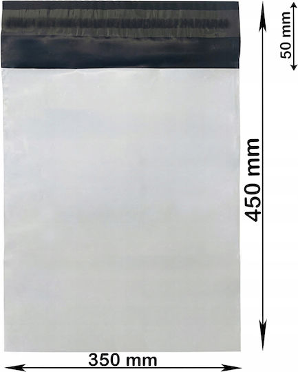 Pungi Curier Albe C3 350x450mm 1000 Bucăți