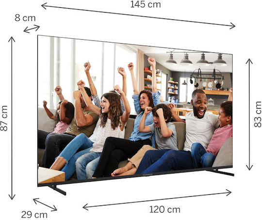 Thomson Smart Fernseher 65" 4K Ultra HD LED 65UG4S14 HDR (2024)