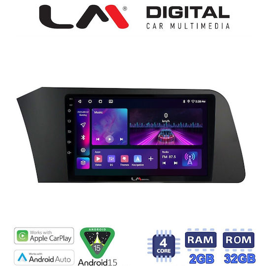 LM Digital Ηχοσύστημα Αυτοκινήτου για Hyundai Elantra 2021 > (Bluetooth/USB/WiFi/GPS/Apple-Carplay/Android-Auto)