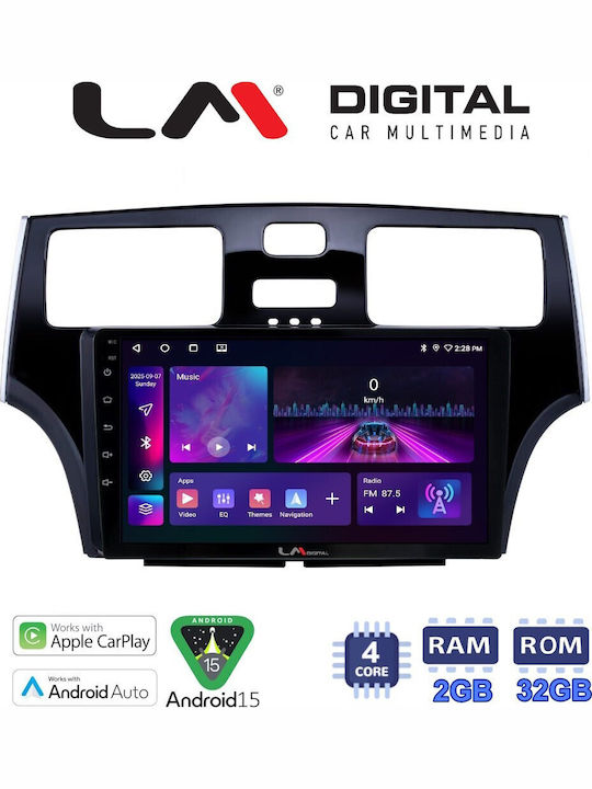 LM Digital Car Audio System for Lexus ES 2001 to 2007 Bluetooth USB Wi-Fi GPS Apple CarPlay Android Auto