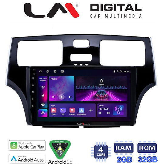 LM Digital Автомобилна Аудио Система За Lexus ES 2001 > 2007 Bluetooth USB Вграден Wi-Fi GPS Apple CarPlay Android Auto