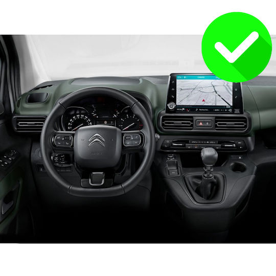 Carmedia Car Audio System for Peugeot Partner Opel Combo Toyota Proace Citroen Berlingo 2018 (Bluetooth/USB/WiFi/GPS/Apple-Carplay/Android-Auto) with Touch Screen 12.3"