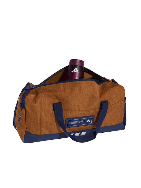adidas Duffel S Γυναικεία Τσάντα Ώμου για Γυμναστήριο Καφέ