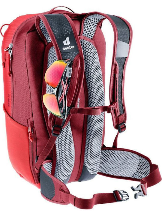 Deuter Race 8 Τσάντα Πλάτης Ποδηλάτου 8lt Κόκκινη DTR44-01010-5598-cherry/masala