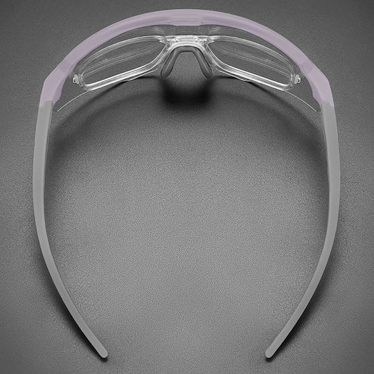 Rockbros Γυαλιά Ποδηλασίας με Μωβ Σκελετό και Polarized Φακούς