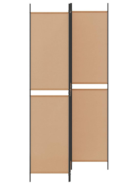 vidaXL Декоративен Параван Текстилен 150x220см
