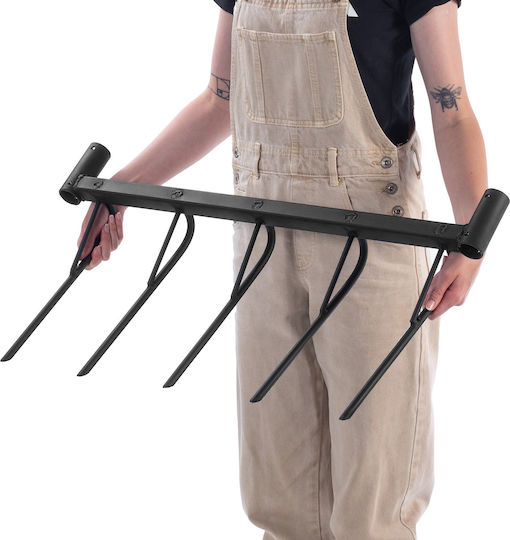 Hand Soil Loosening Cultivator Strong Metal Garden Tool Without Handle