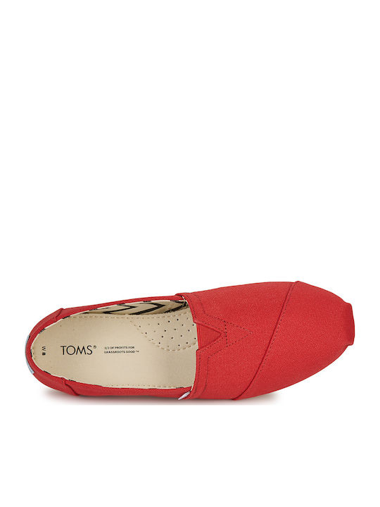 Alpargata Women's Fabric Espadrilles Red