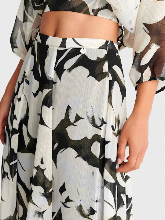 Maxi Women's Skirt Floral Multicolour 8923050 Multicolour