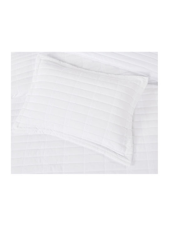 Liolios Home Sabina Σετ Κουβερλί Υπέρδιπλο Off White 220x240cm 3τμχ