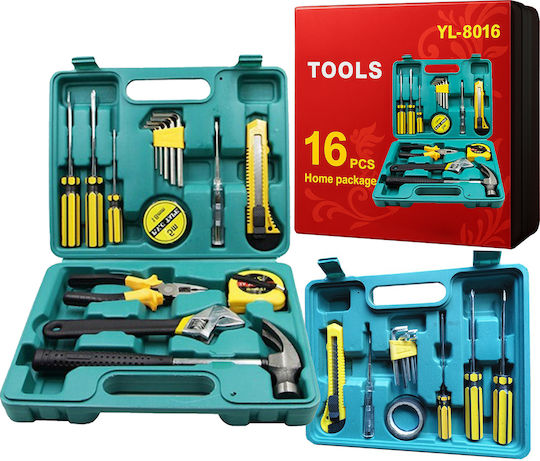 Verk Group Tool Case with 16 Tools