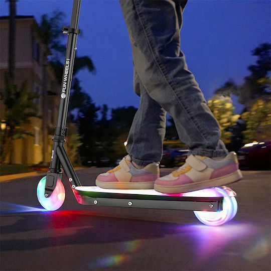 Rebel Kinderroller Rebel Elektrisch Kinder 2-Rad für 6+ Jahre Hellblau