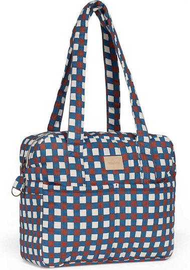 Nobodinoz Nobodinoz Stroller Accessories Bag Hyde Park Blue