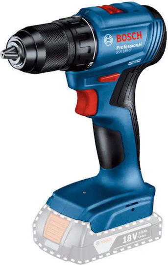 Bosch Комплект GSR 185 + GDR180 Сет Отвертка и Ударна Отвертка Безчеткови 18V с 2 Батерии 2Ah и Калъф