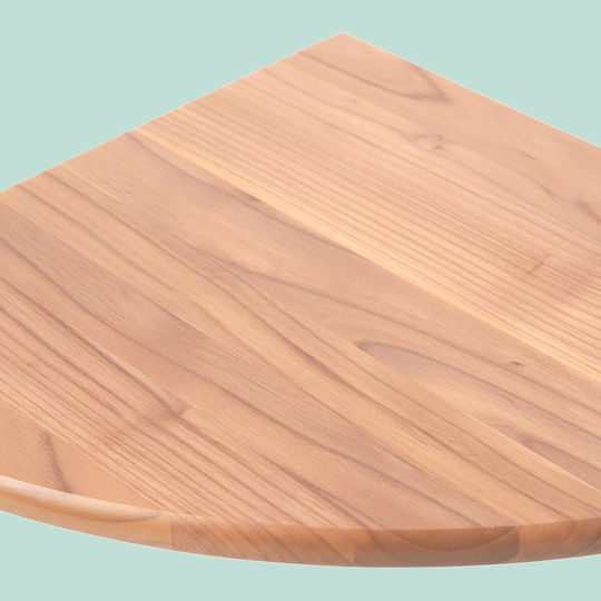 Corner Wall Shelf Natural
