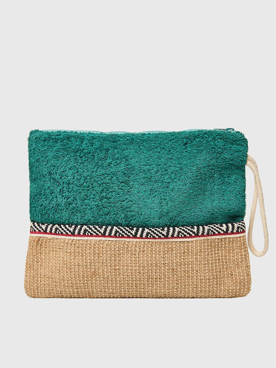 Set Fabric Women's Handbag Green