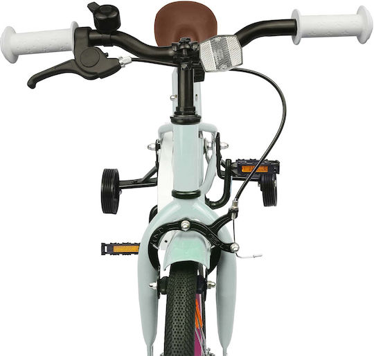 vidaXL 12" Kids' Bicycle Green