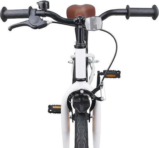 vidaXL 18" Kids' Mountain Bike White