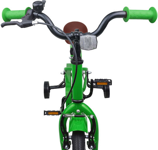 vidaXL 16 Zoll Kinderfahrrad Grün