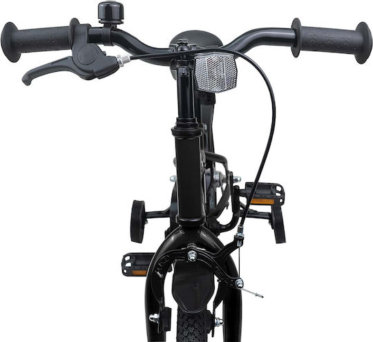 vidaXL 12" Kids' Bicycle Black
