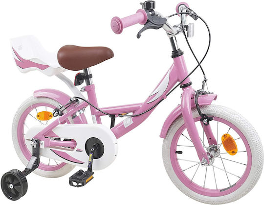 vidaXL 16" Kinderfahrrad Mountainbike Rosa