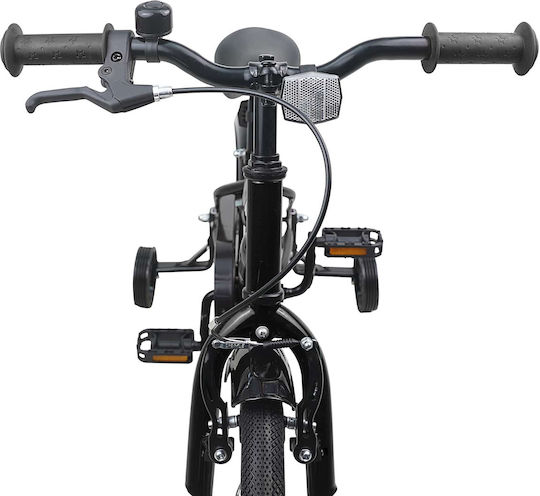 vidaXL 14" Παιδικό Mountain Bike Μαύρο