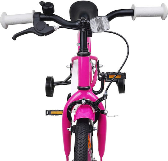 vidaXL Bicicletă De Munte Pentru Copii Roz 12"