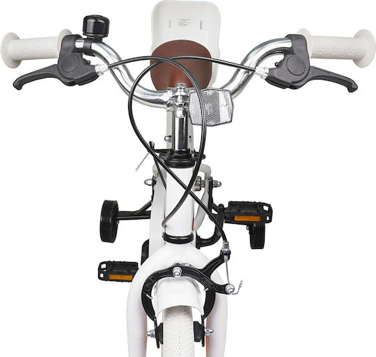 vidaXL 16" Kids' Mountain Bicycle White