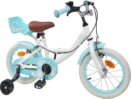vidaXL 12" Kids' BMX Bicycle White