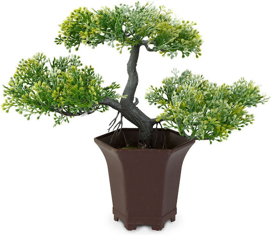 Plantă Bonsai Artificială Decorativă 25 Cm În Ghiveci Design Realist Decor Acasă Birou Plantă Bonsai Artificială Decorativă 25 Cm În Ghiveci Design Realist Decor Acasă Birou