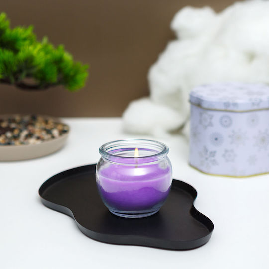 Lumânare Aromatică în Borcan cu Miros de Lavandă 70gr