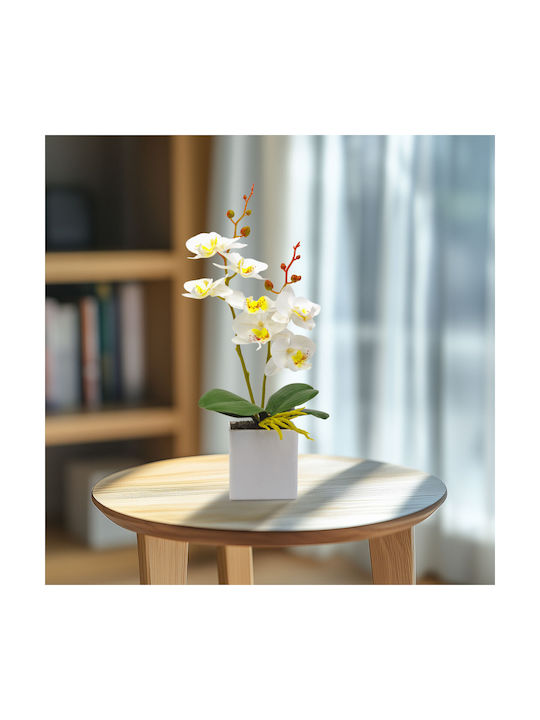 Artificial Orchid Plant 37 Cm 3 Colors Elegant Realistic Decor Home Office Events