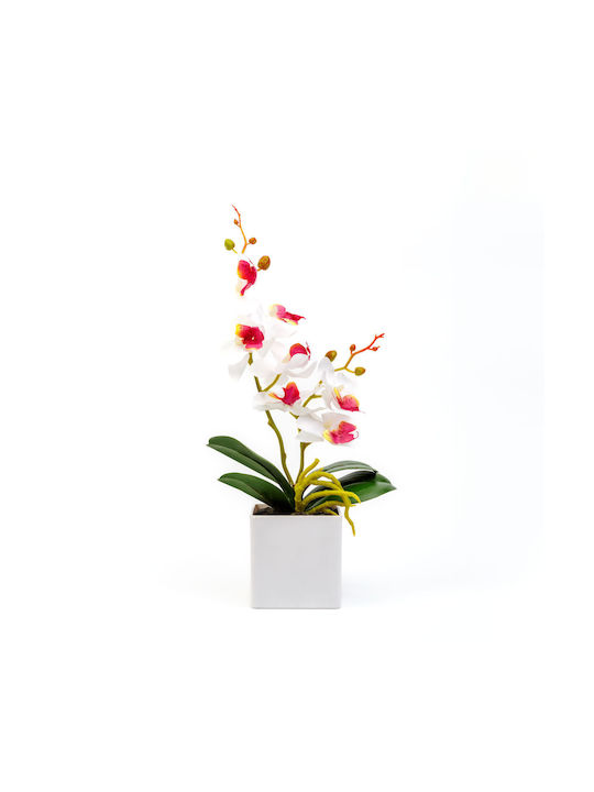 Artificial Orchid Plant 37 Cm 3 Colors Elegant Realistic Decor Home Office Events