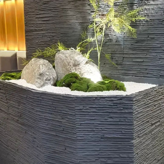 Panouri Decorative 3D De Perete Cu Adeziv Gri 60x120cm