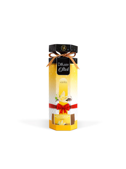 Difuzor Parfum Pentru Casă 100 Ml Miros Vanilie Odorizant De Aer Cu Bețișoare