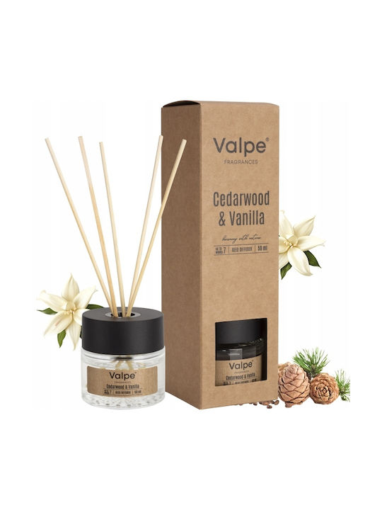 Valpe Reed Diffusor Zedernholz Vanille 50 Ml Dz50-81