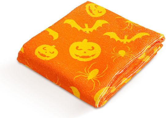 Mikrofaser-Reinigungstücher 60x40 Cm Orange Halloween Design