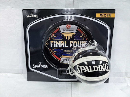 Spalding Micro Μπασκέτα με Ταμπλό και Διχτάκι
